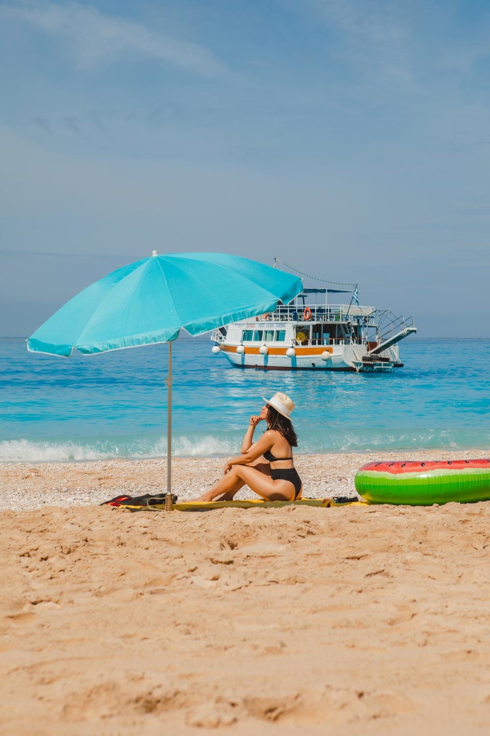Beach time near Axiom Resort